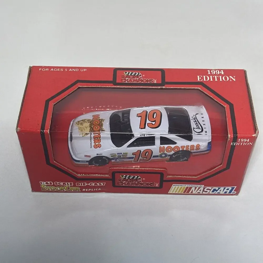 1994 Racing Editions 1/43 Diecast #19 Loy Allen Hooters Ford Thunderbird NIB LE